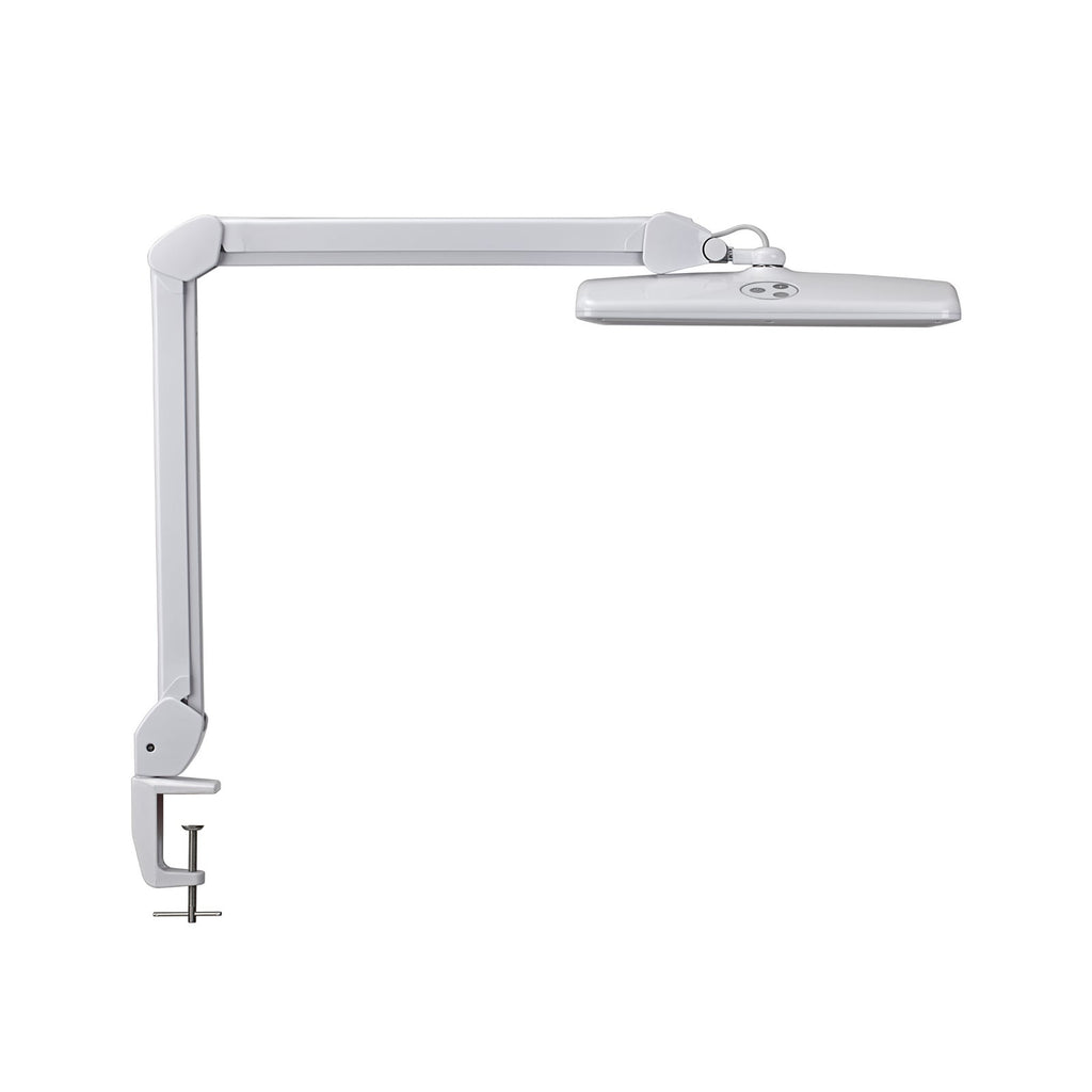 LED klemmelampe MAULintro dimbar hvit bakside