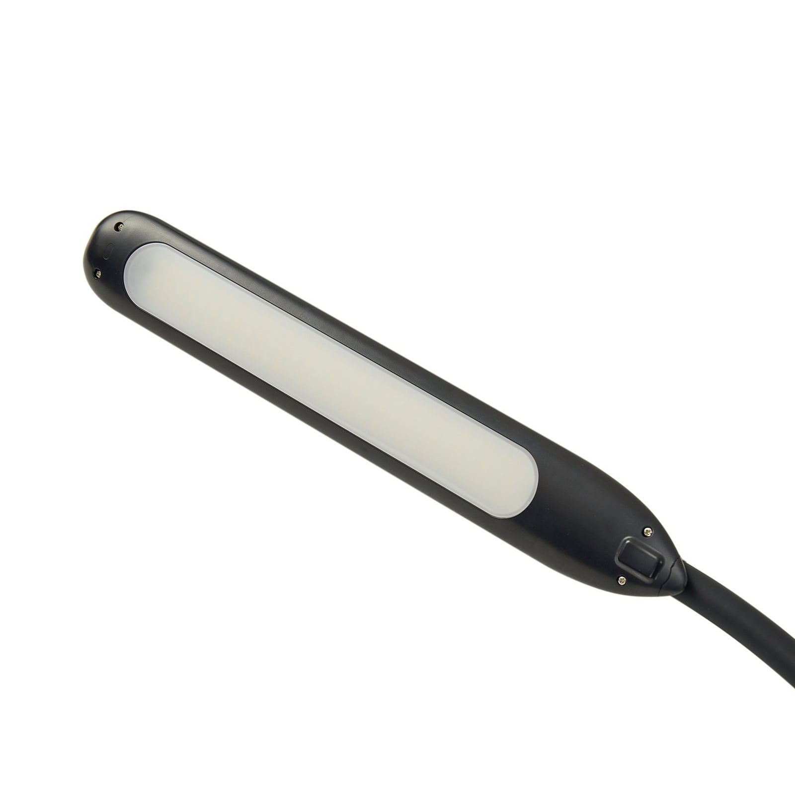 LED klemmelampe Nilay CCT dimbar svart matt med ledning