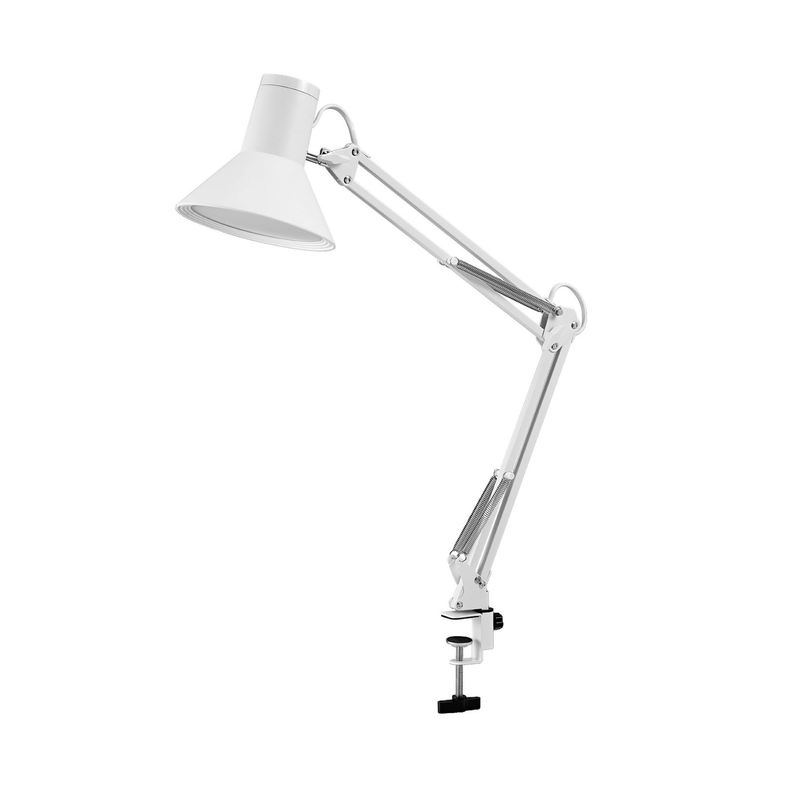 LED klemmelampe Office Line Desk Retro dimbar hvit 9W montert på bord