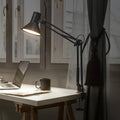LED klemmelampe Office Line Desk Retro svart dimbar 9W forfra