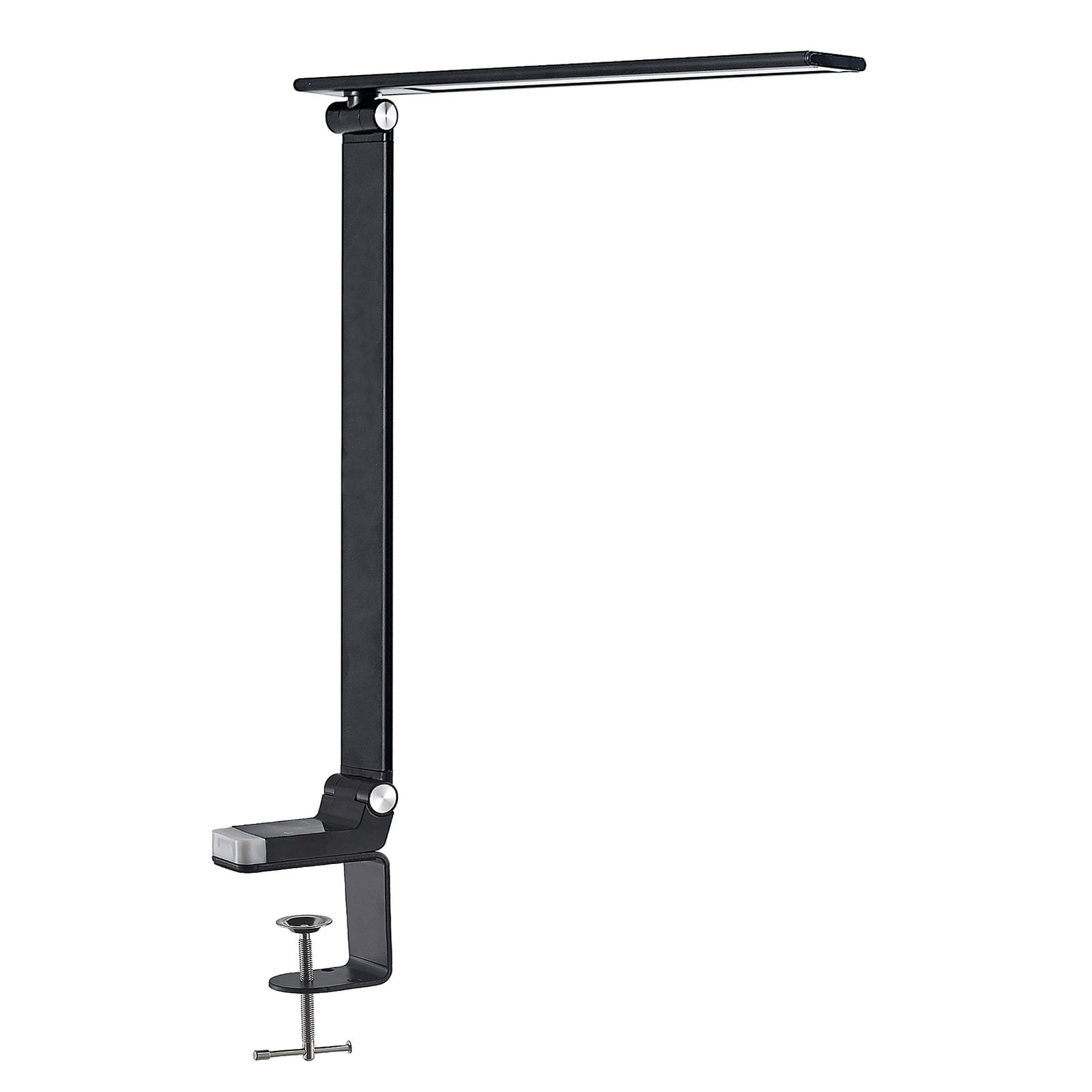 LED klemmelampe Tamarin dimbar svart 13W 4000K touchdimmer