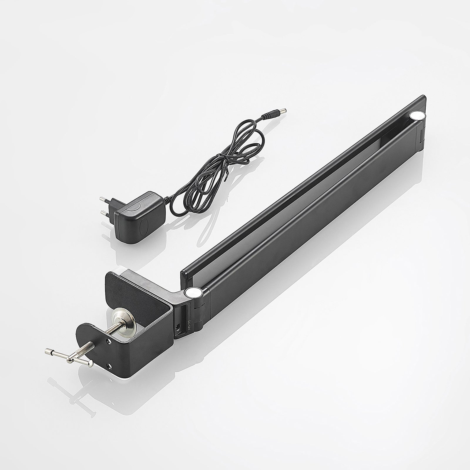 LED klemmelampe Tamarin dimbar svart 13W 4000K oversikt