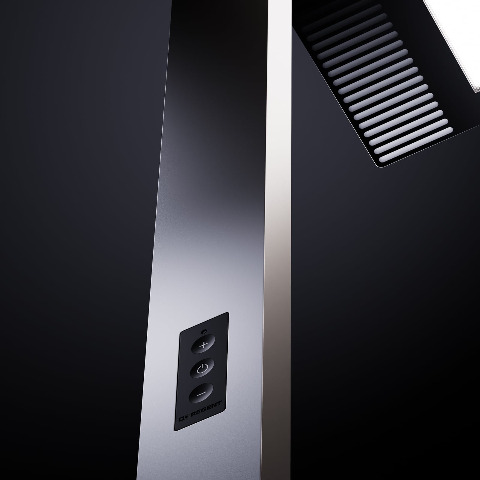 LED kontorgulvlampe Lightpad dimbar med sensor hvit 200 cm montert i kontor