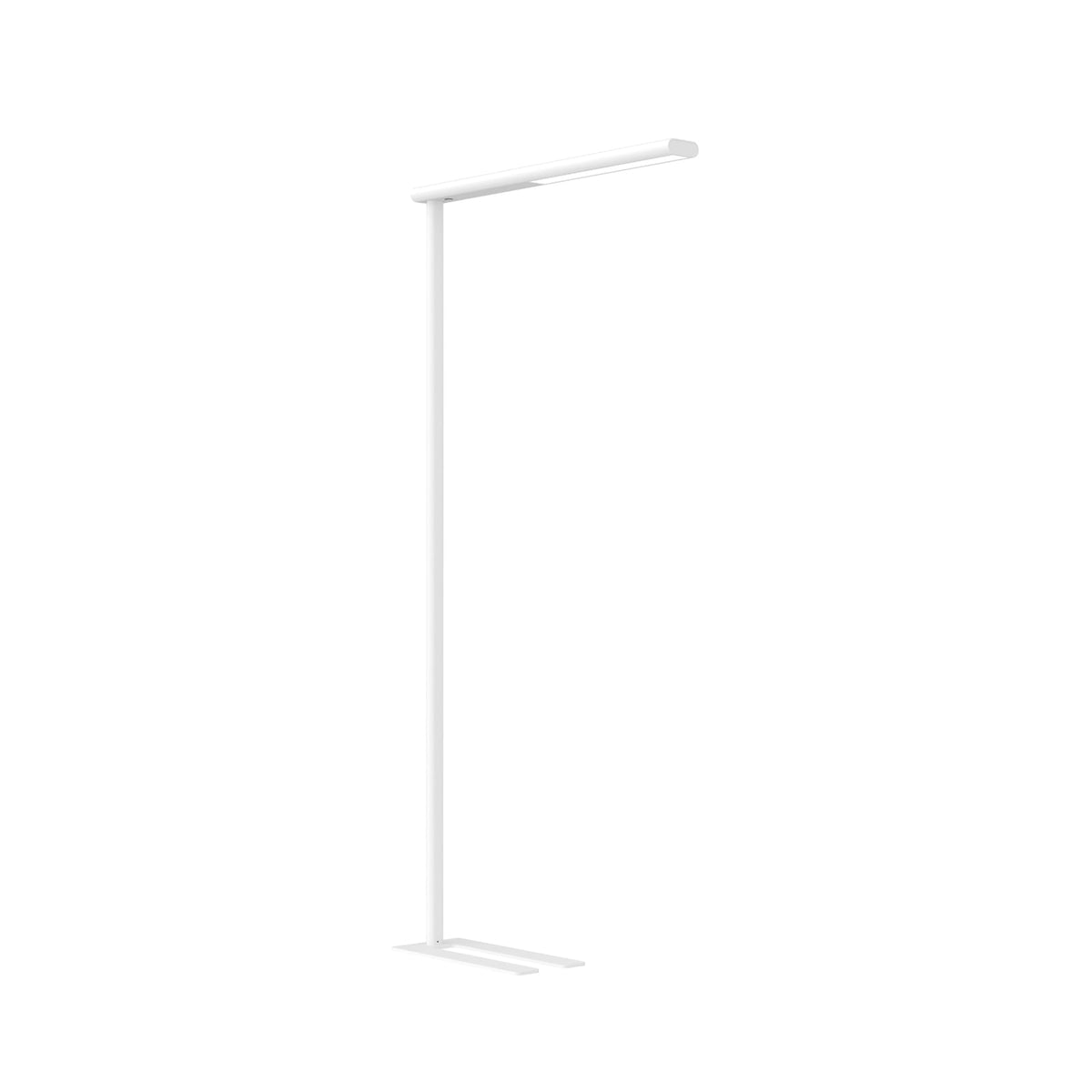 LED kontorgulvlampe MAULjet dimbar hvit 195 cm forfra