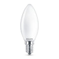 LED kronelysform E14 3,4W WarmGlow matt dimbar Ra90 Philips forfra