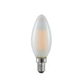 LED kronelysform E14 4W matt 2700K dimbar 470lm Arcchio forfra