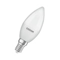 LED kronelysform E14 7,5W 4000K nøytralhvit matt 806lm OSRAM forfra