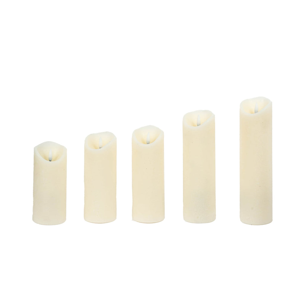 LED-kubbelys Candora detalj av flammeeffekt