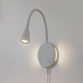 LED leselampe Zayna dimbar CCT USB hvit forfra