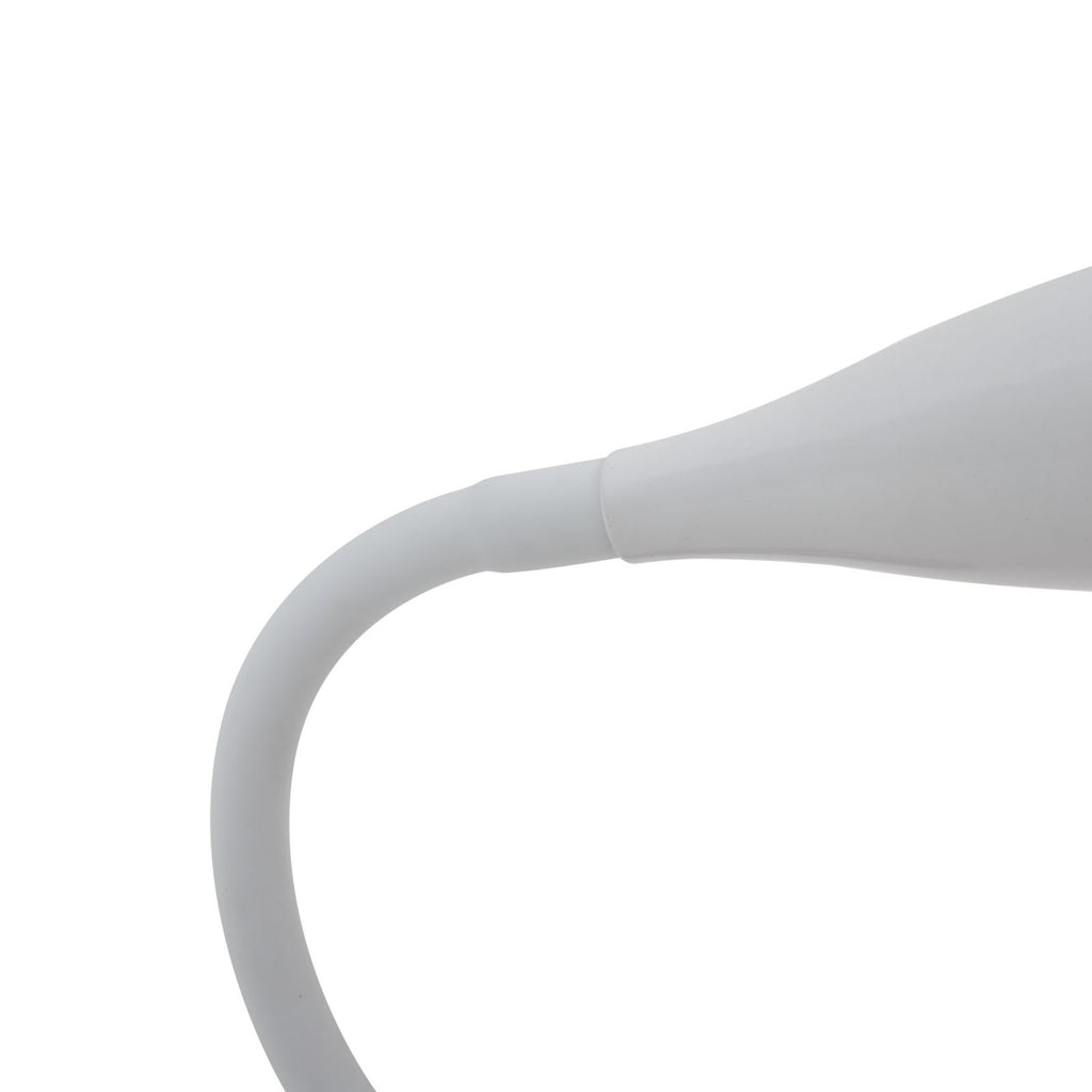 LED leselampe Zayna dimbar CCT USB hvit med USB-utgang