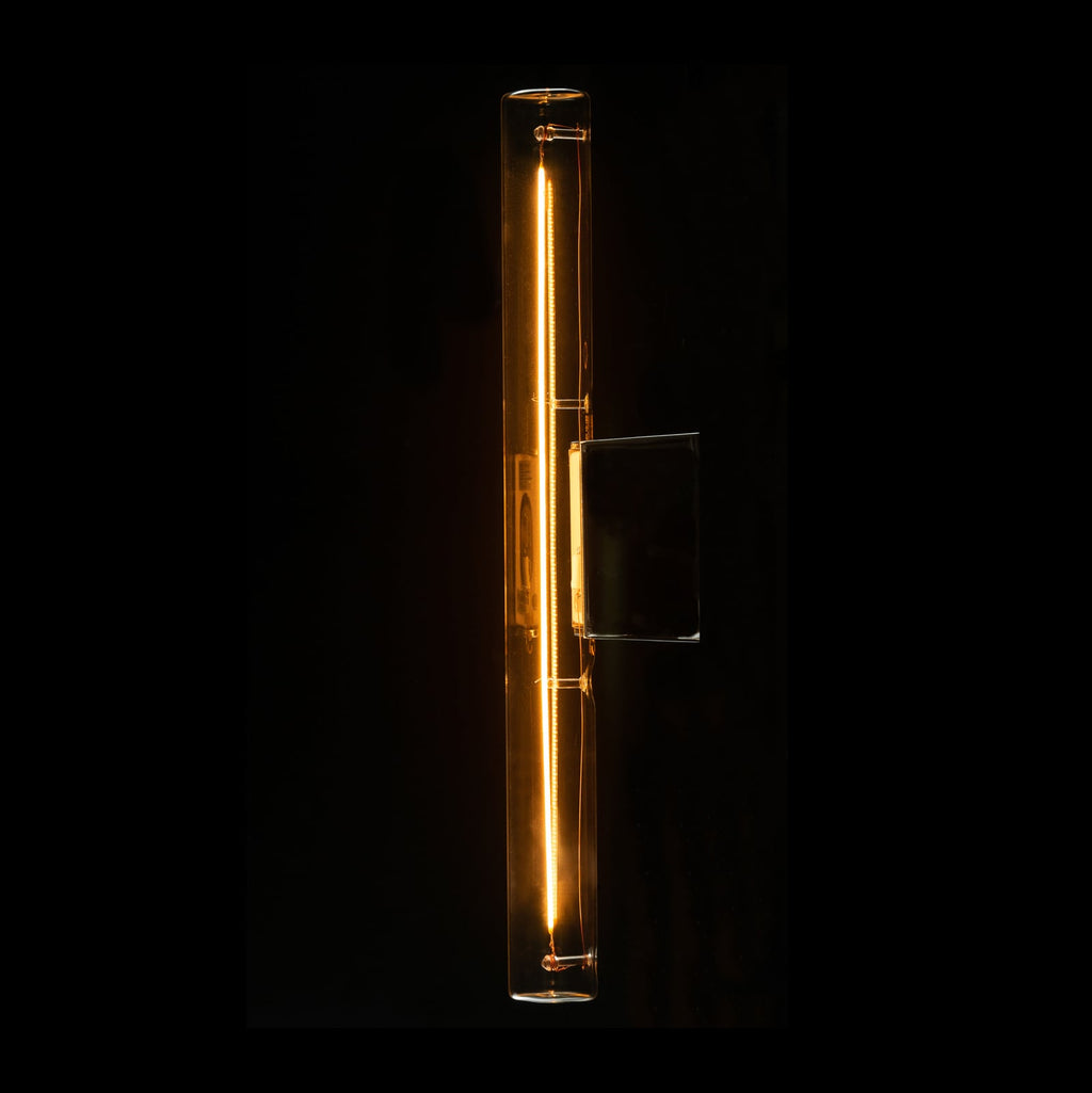 LED linjepære S14d 4,5W 30 cm 2200K dimbar klar detalj