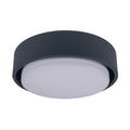 LED-lys for takvifte antrasitt GX53 12W 3000K dimbar forfra