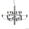 LED lysekrone 2097/18 dimbar krom Ø69 cm 18-lys forfra