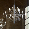 LED lysekrone 2097/30 dimbar hvit Ø88 cm forfra