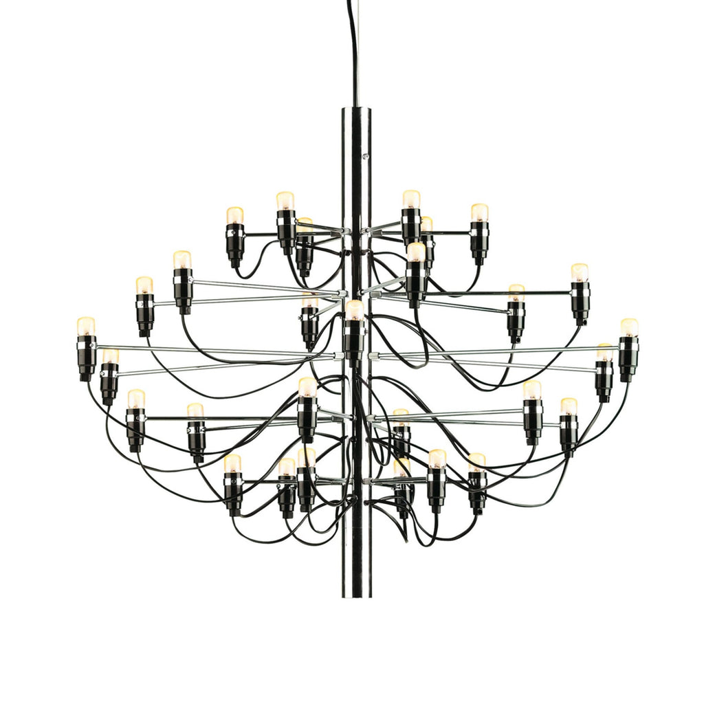 Detalj av LED-lysekrone 2097/50 krom 50-armet