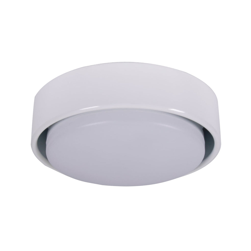 LED lysenhet for takvifte hvit GX53 12W varmhvit dimbar forfra