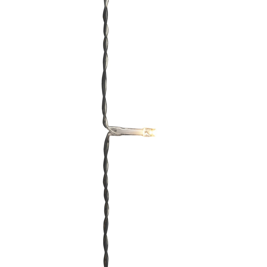 LED-lysgardin 120 LED varmhvit 140x120 cm - Konstsmide detalj av led-lys