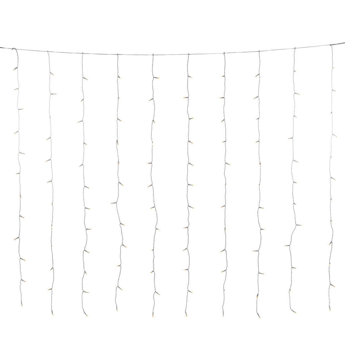 LED-lysgardin 120 LED varmhvit 140x120 cm - Konstsmide lysdetalj