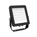 LED lyskaster SLC Lite 50W 4000K IP66 svart matt forfra