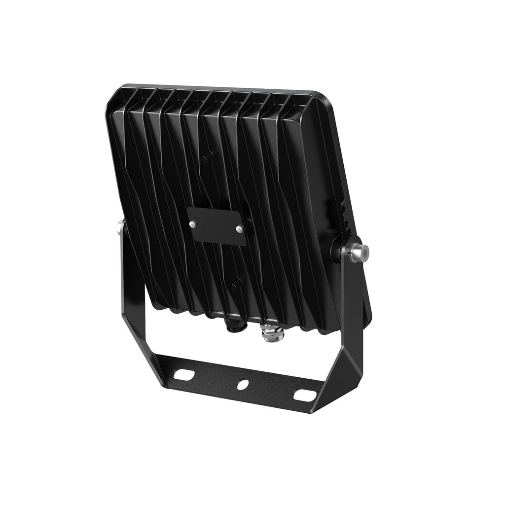 Detalj av LED lyskaster SLC Lite 50W 4000K IP66 svart matt