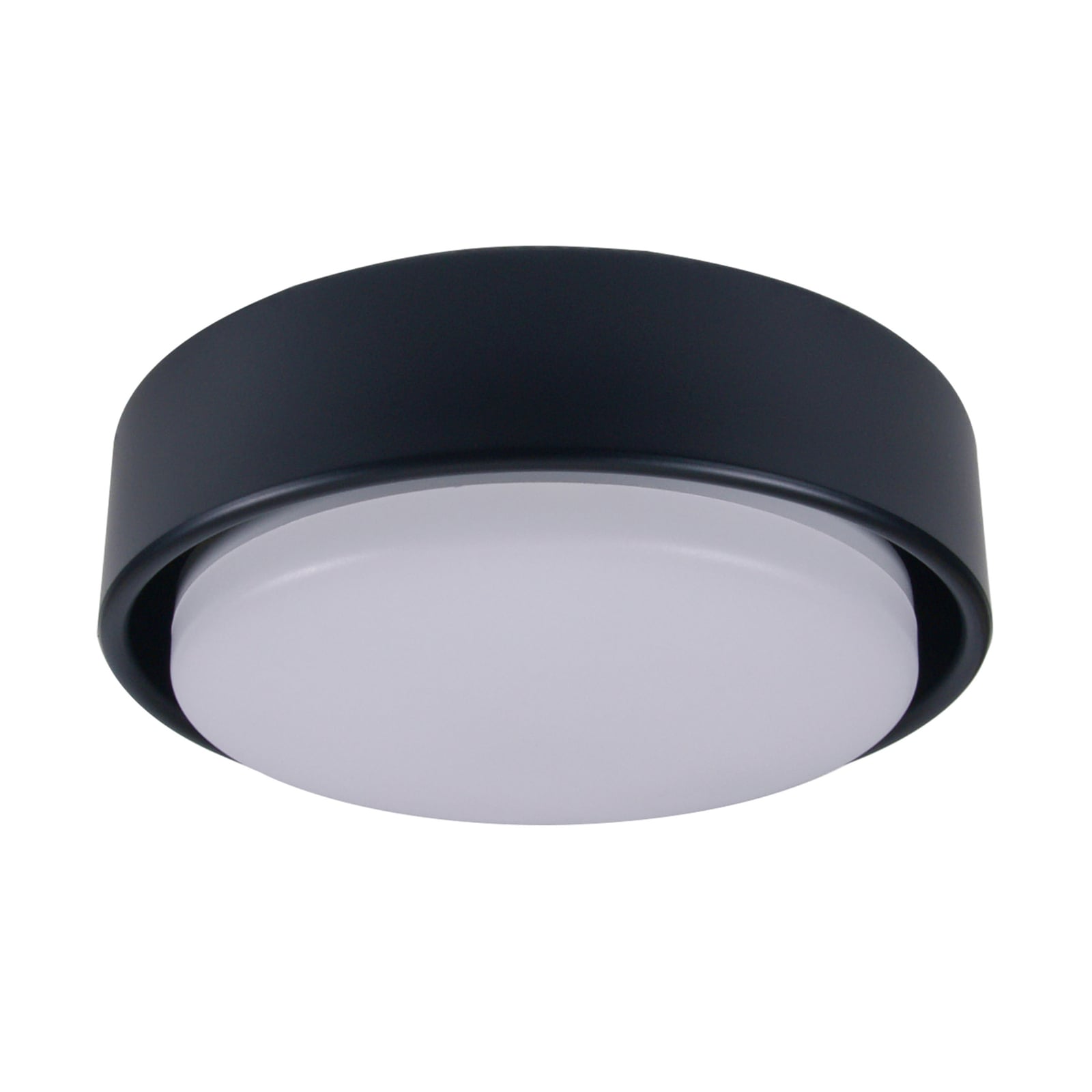 LED lyskilde for takvifte svart GX53 12W varmhvit - Beacon Lighting forfra