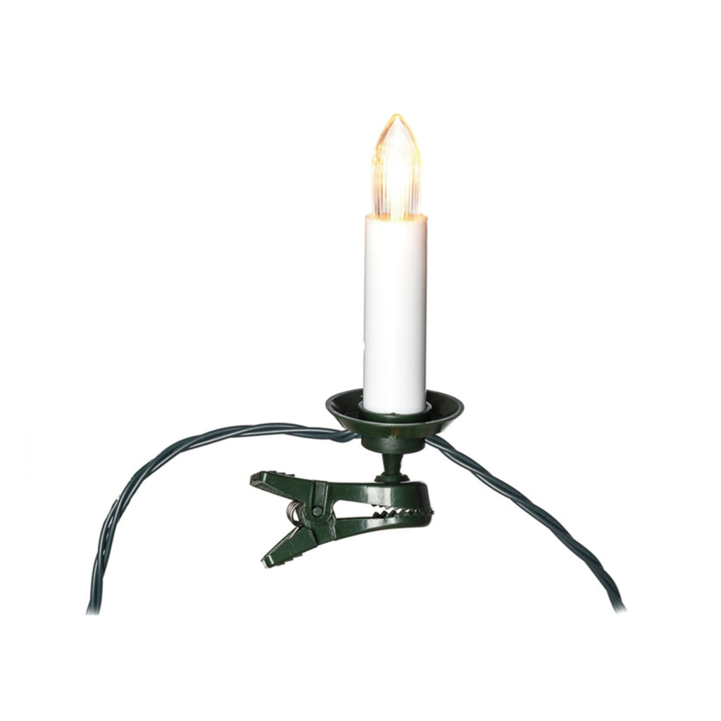 LED lyslenke 25 ravfargede toppløker 2100K 1680 cm forfra