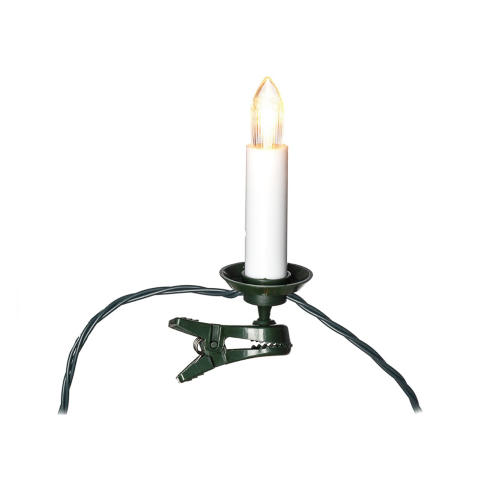 LED lyslenke 25 ravfargede toppløker 2100K 1680 cm forfra