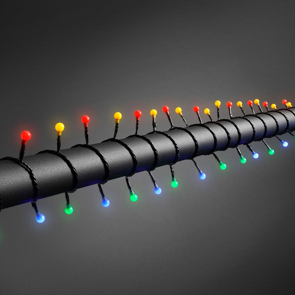 LED-lyslenke 80 lys flerfarget RGB utendørs IP44 - Konstsmide bakside