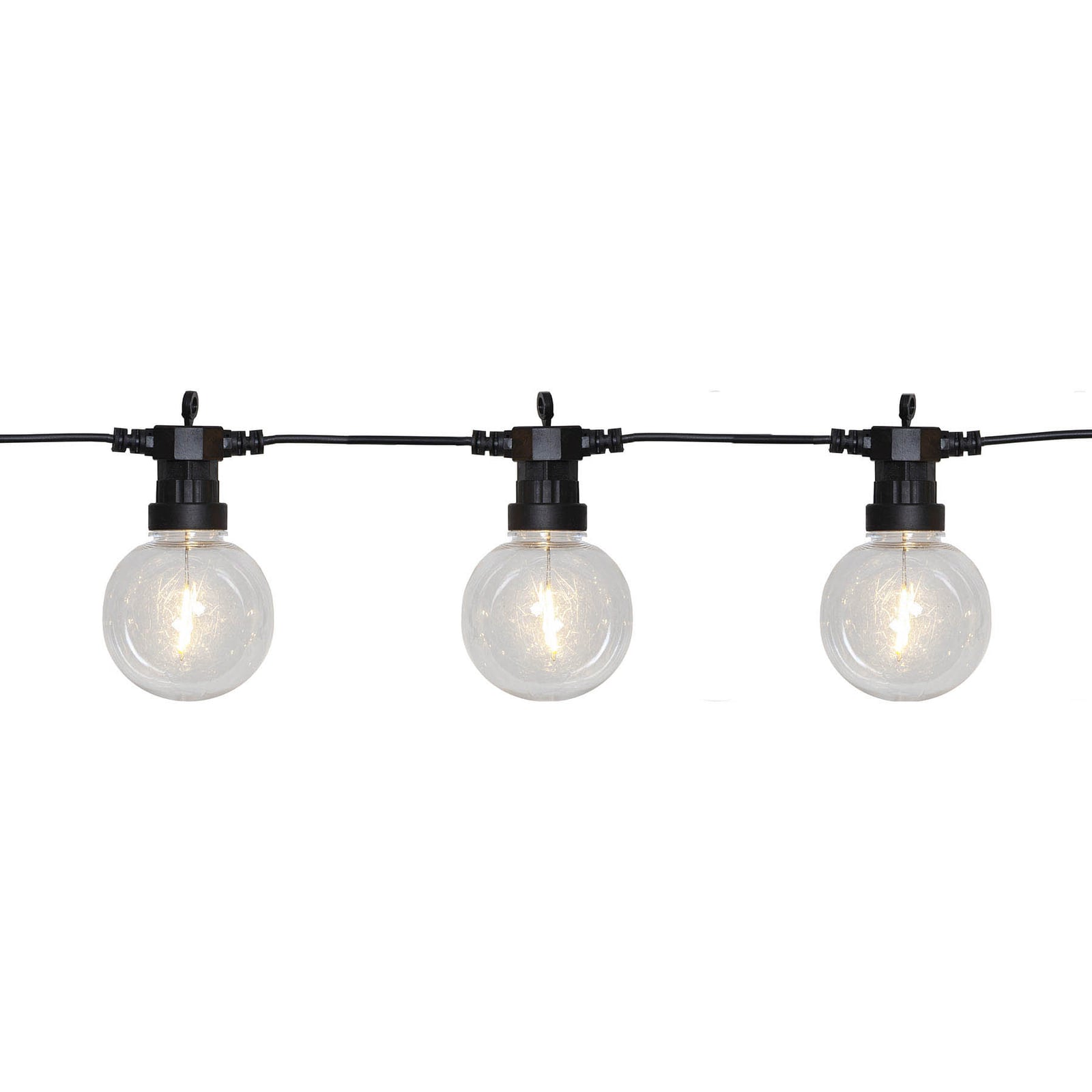 Detaljbilde av LED-lyslenke Big Circus filament 10-lys 4,5 m IP44