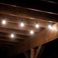 LED-lyslenke Bright utendørs 10-lys E27 7,2 m PR Home forfra