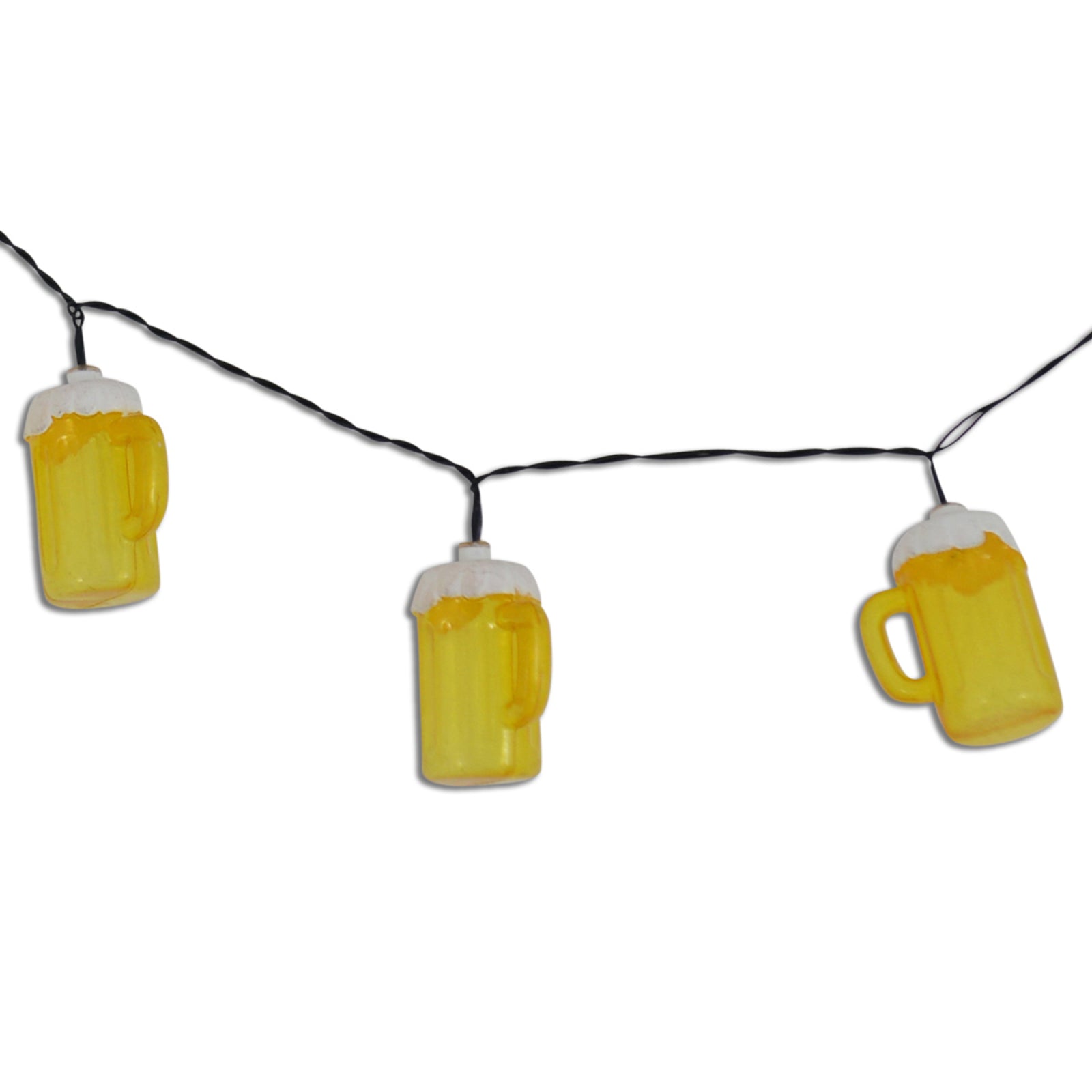 LED lyslenke Cerveza med ølkrus akryl 500 cm front