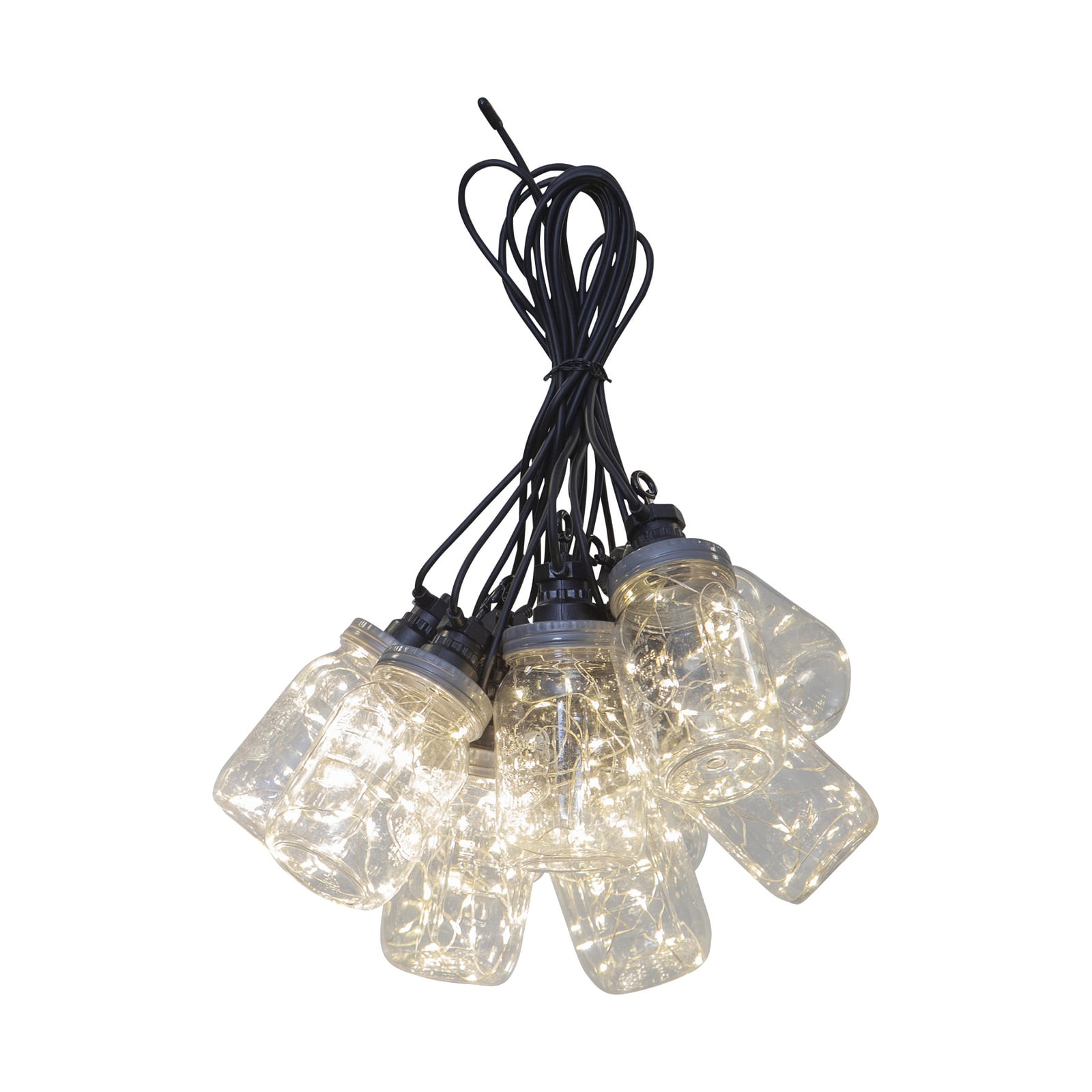 LED-lyslenke Circus Bottle flaskedesign IP44 detalj
