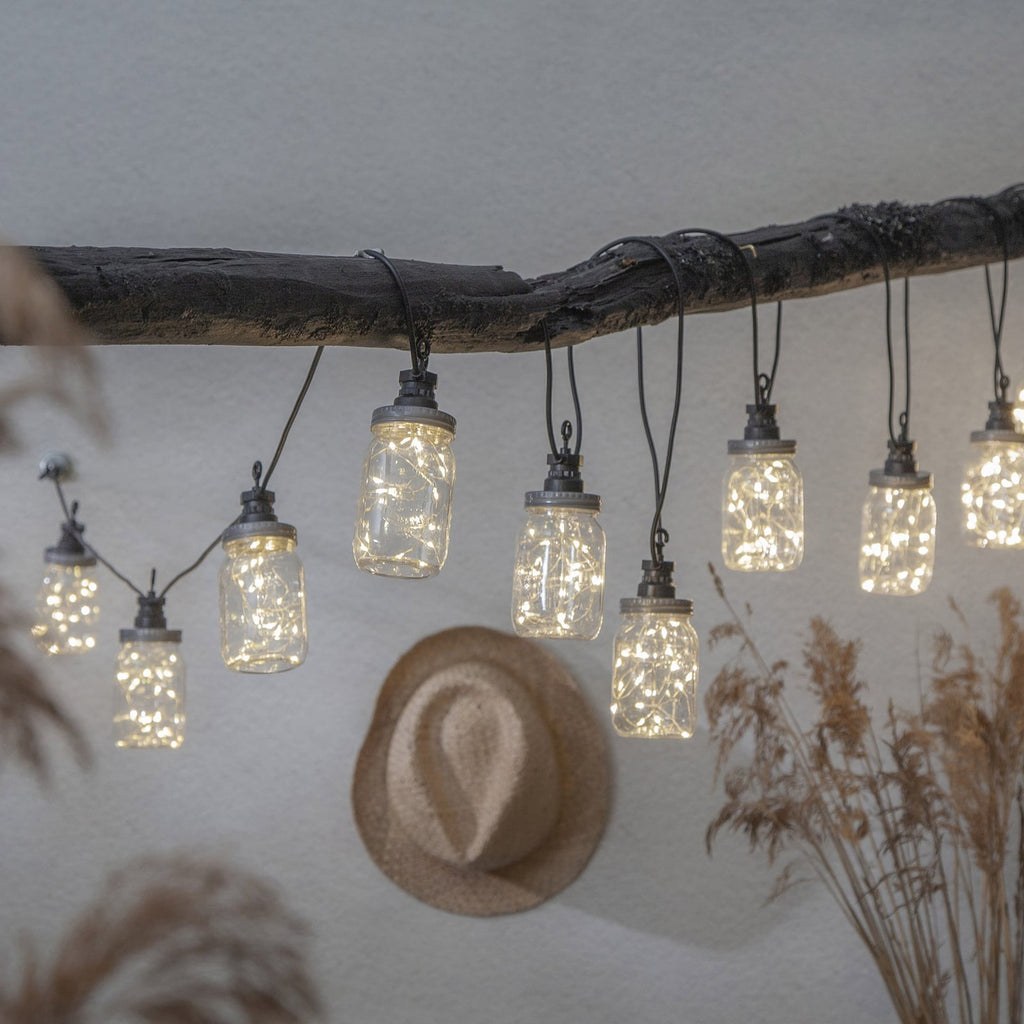LED-lyslenke Circus Bottle flaskedesign IP44 forfra