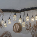 LED-lyslenke Circus Bottle flaskedesign IP44 forfra