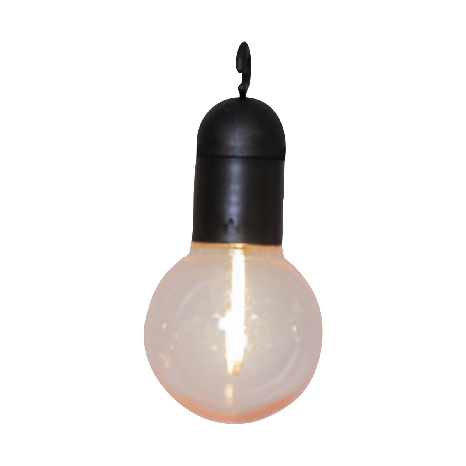 LED-lyslenke Fiesta batteridrevet flerfarget IP44 - STAR TRADING montert ute