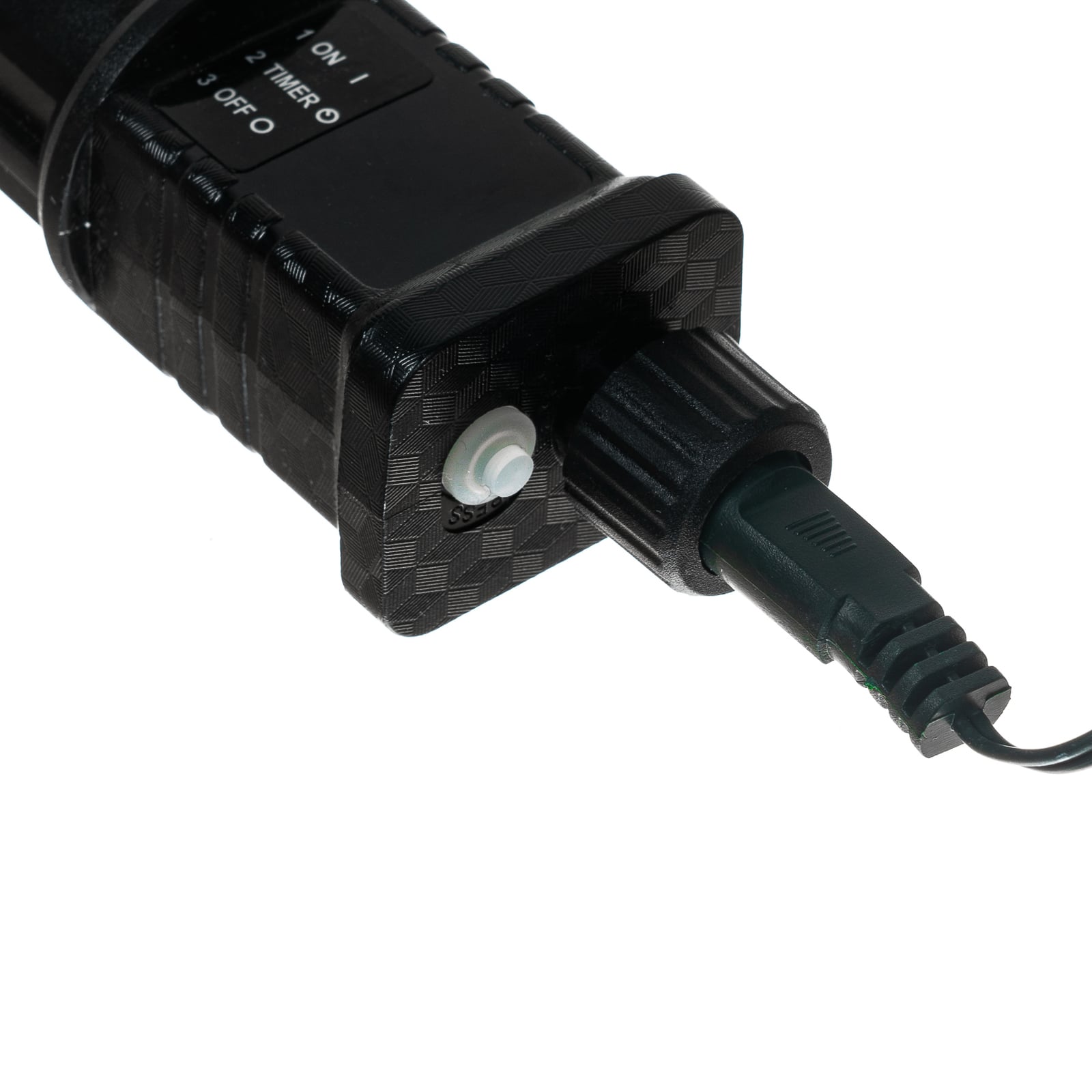 LED-lyslenke Kaloyan 200 lys IP44 22,9 m svart kobling