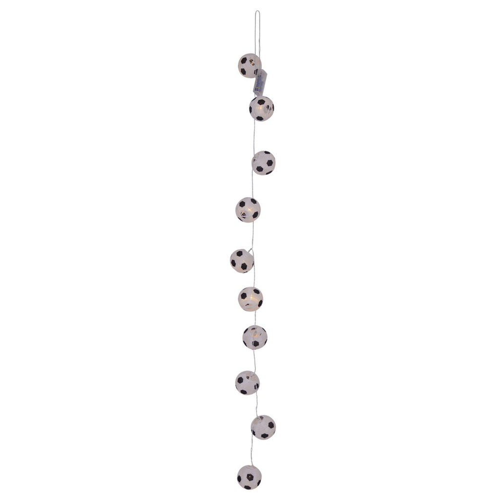 LED lyslenke Kizi med fotballskjermer 200 cm batteri bakside