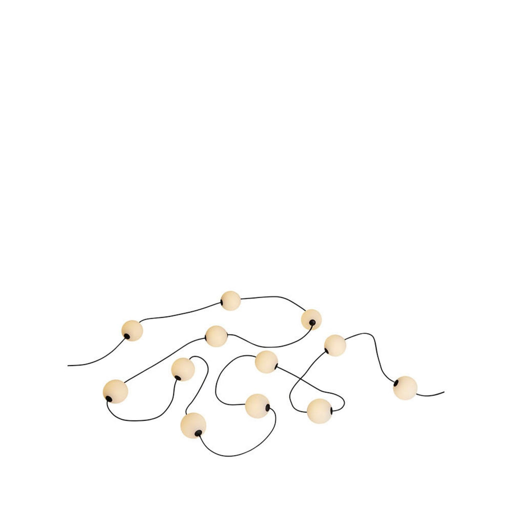 LED lyslenke Miss Garland 12-lys 986 cm IP44 forfra