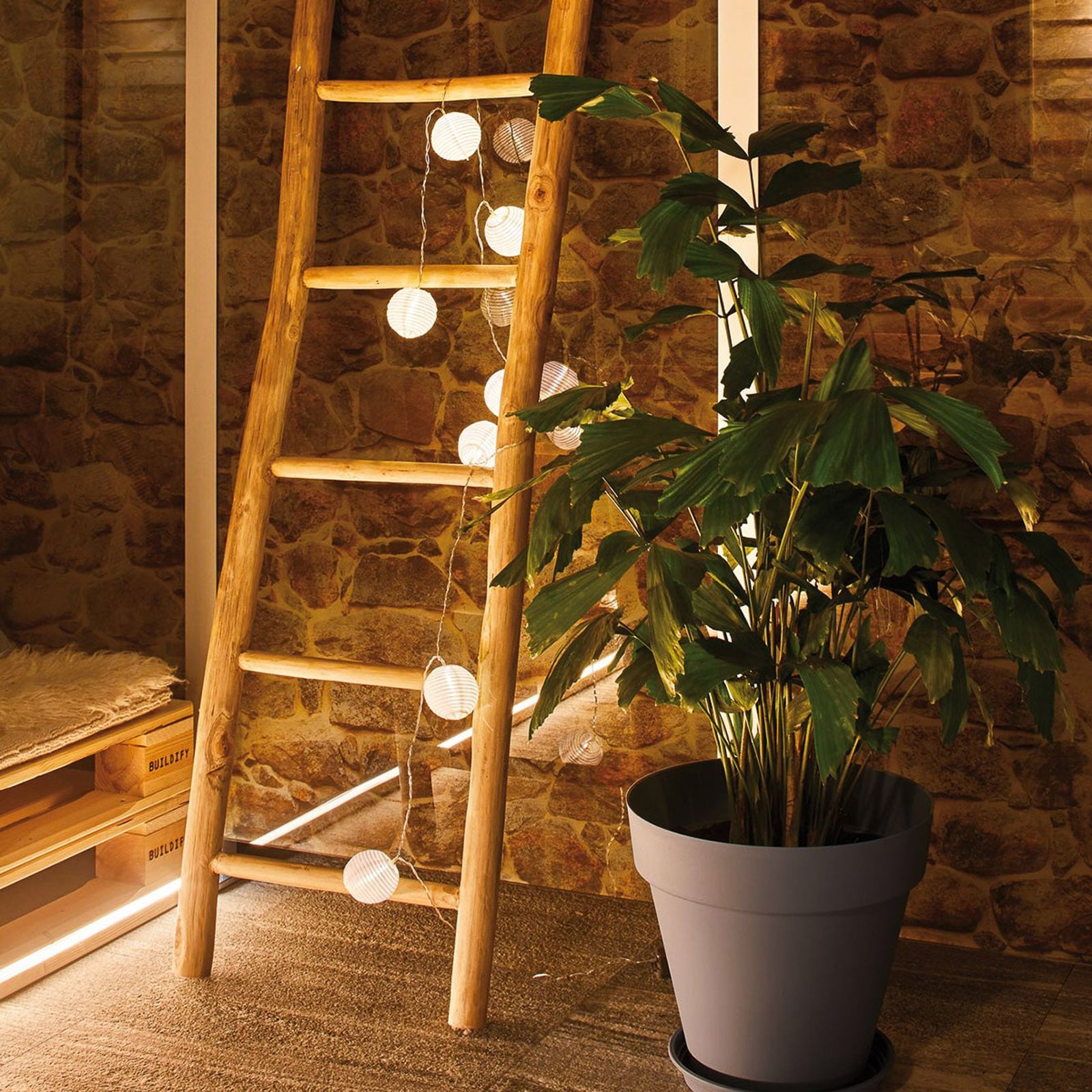 LED-lyslenke Mobile Lampion detalj av lampion