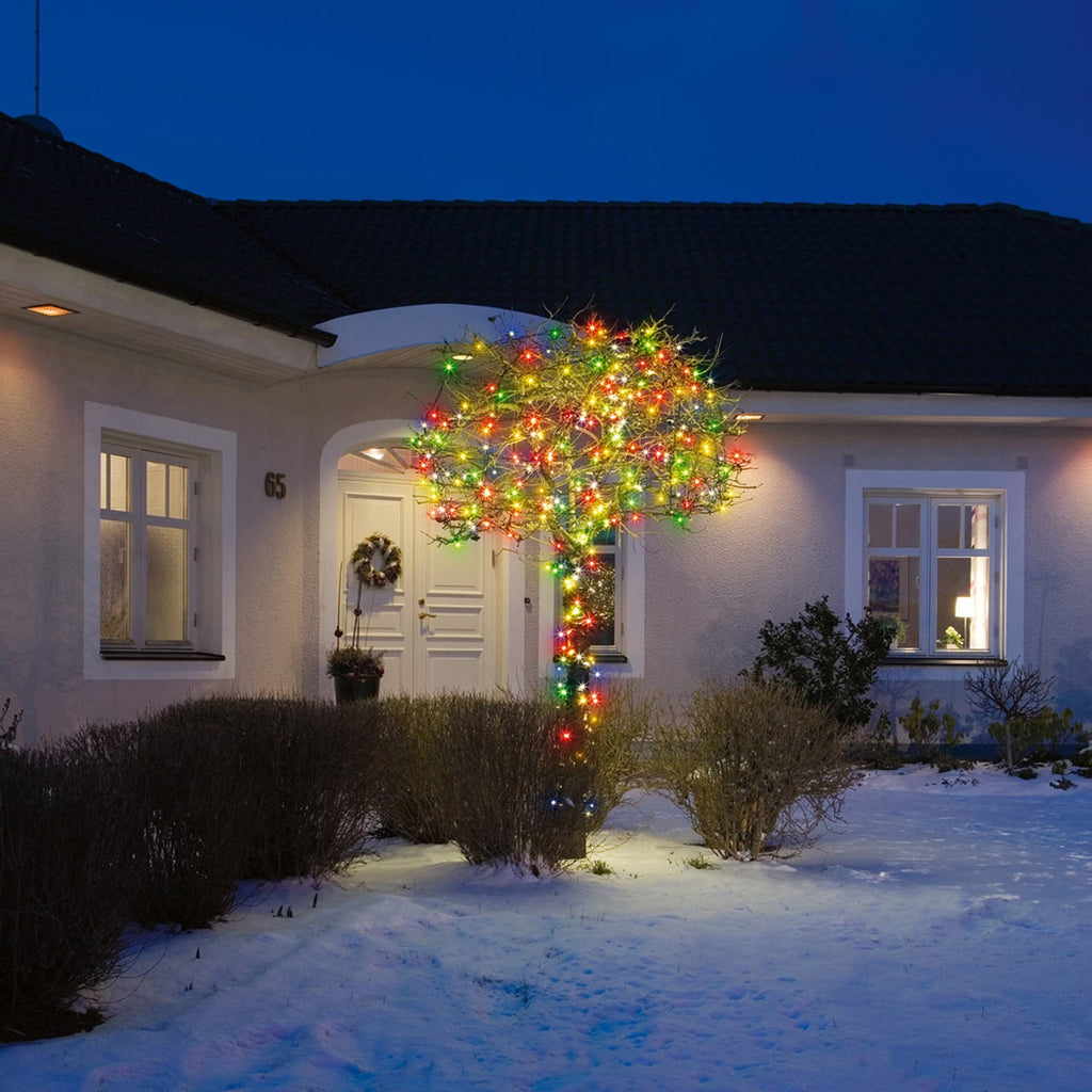 LED-lyslenke utendørs 80 lys RGB 10,5 m IP44 - Konstsmide bakside