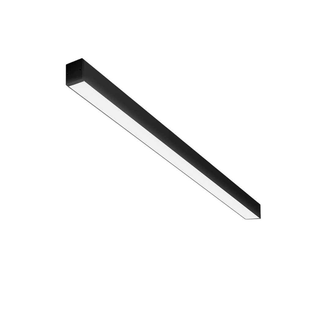 LED-lyslist CLICK svart 140 cm CCT detalj