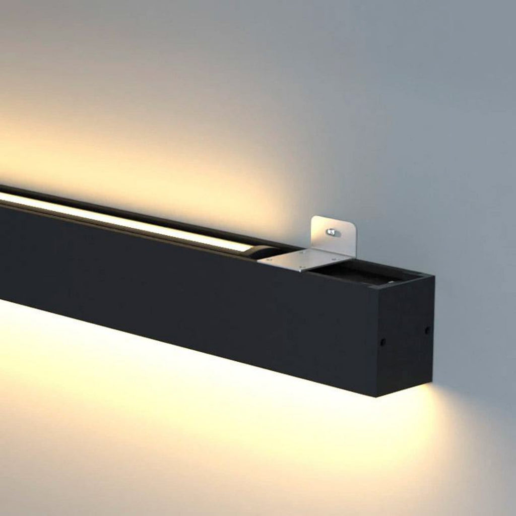 LED-lyslist CLICK svart 140 cm CCT nærbilde