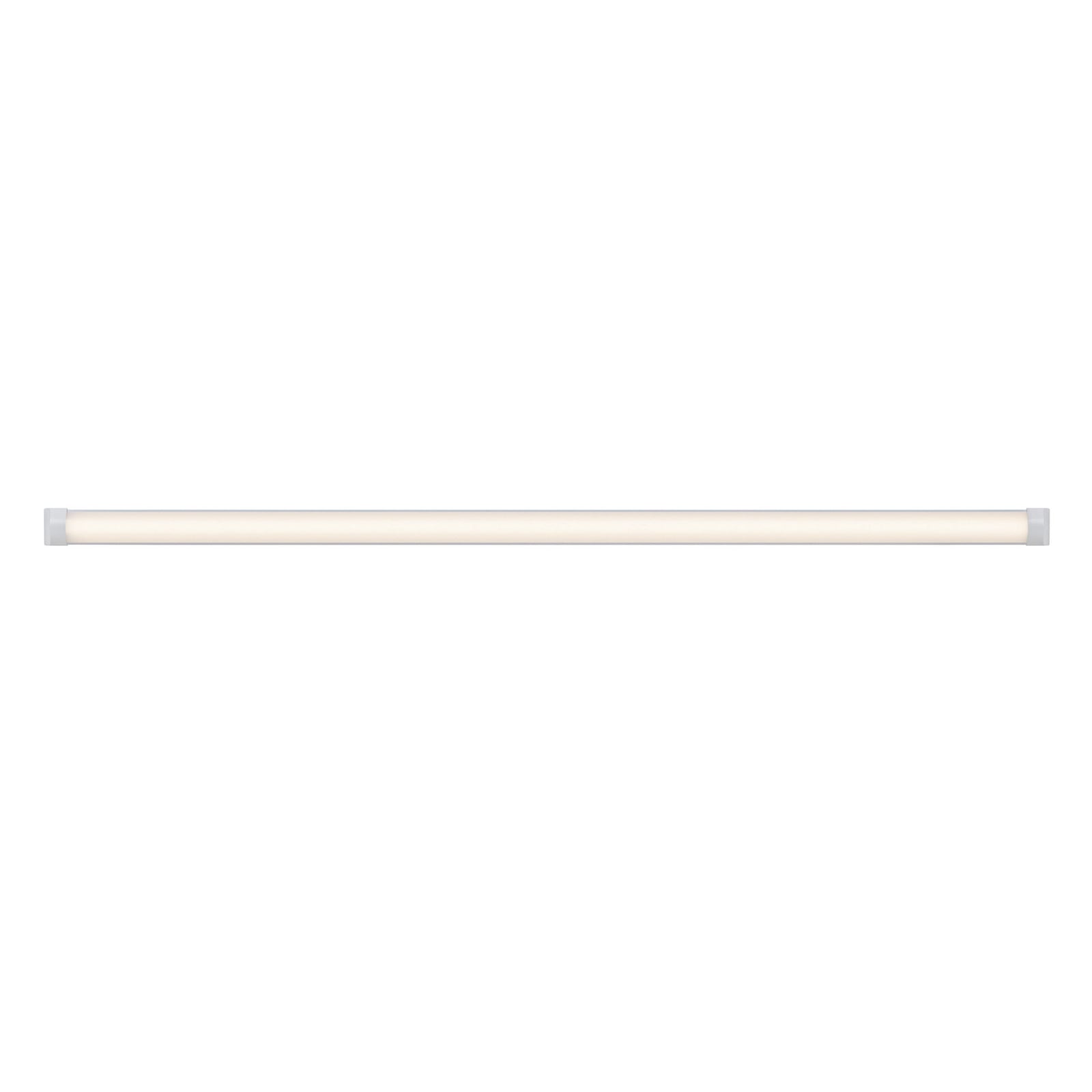 LED-lyslist Glendale hvit plast 119 cm 21W varmhvit bakside
