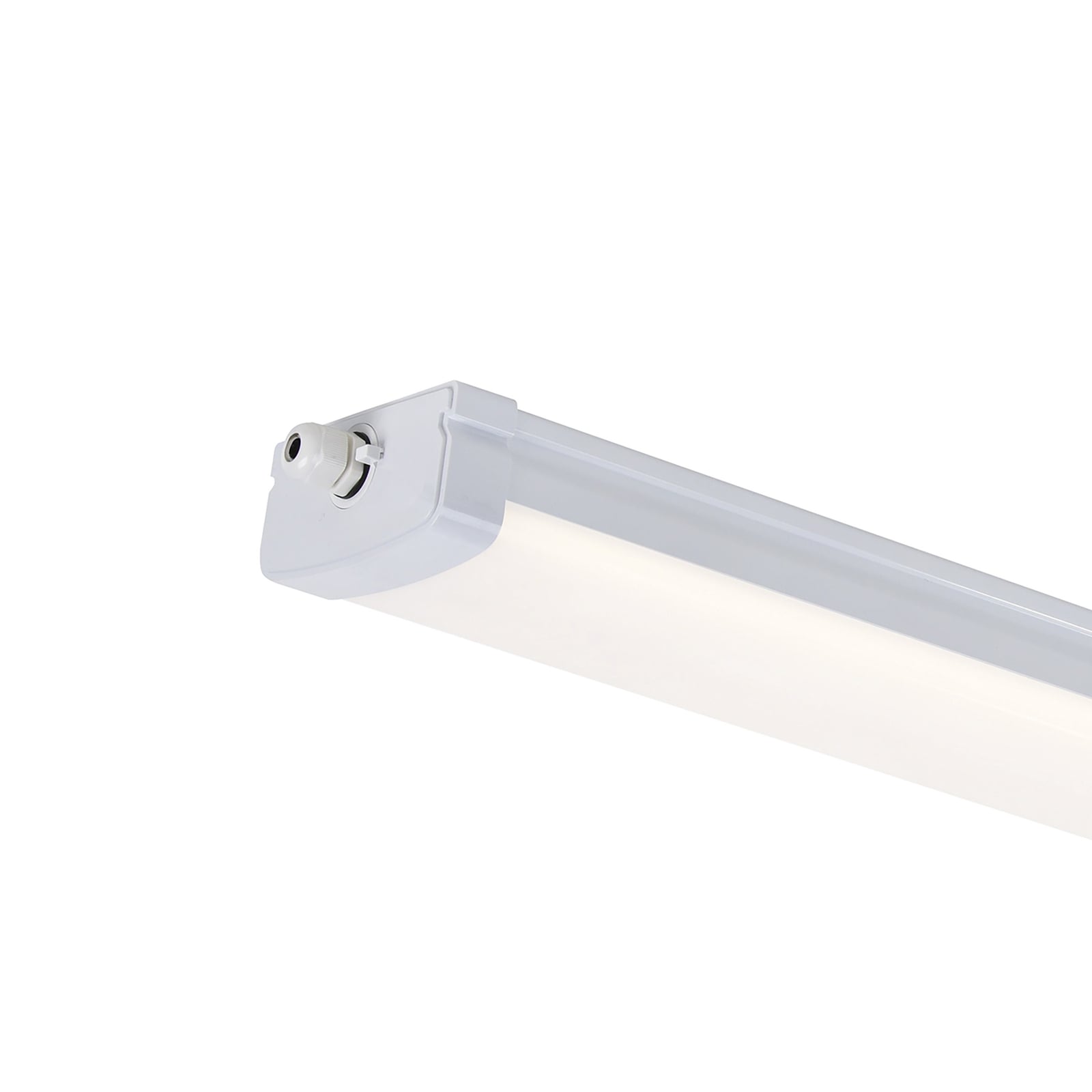 LED-lyslist med bevegelsessensor 90 cm 31W IP65 - Nordlux montert på vegg