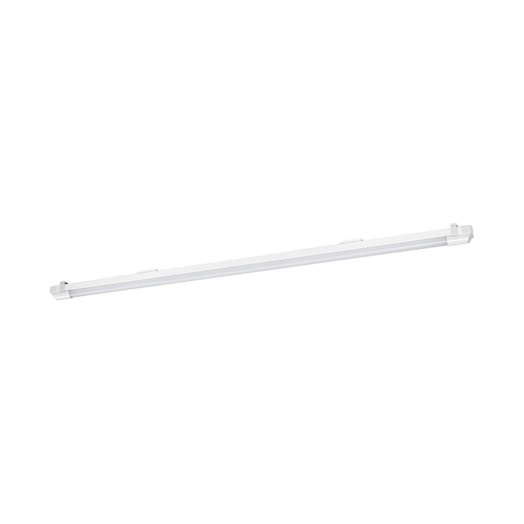 LED-lyslist POWER BATTEN hvit stål 120 cm forfra