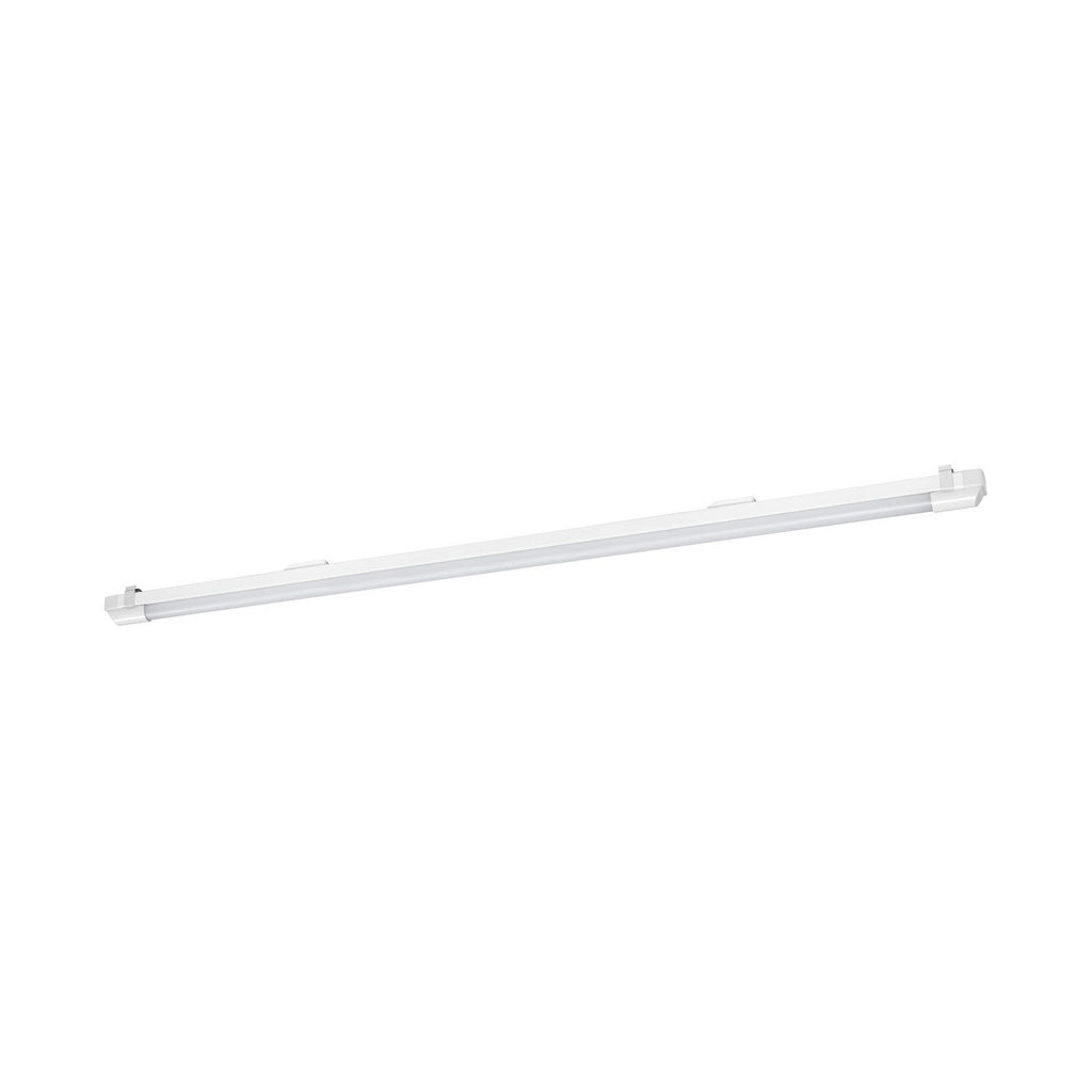 LED-lyslist POWER BATTEN stål 120 cm 25W varmhvit forfra