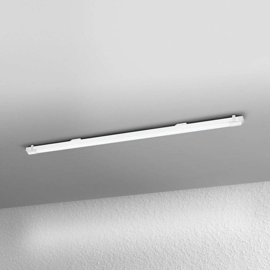 LED-lyslist POWER BATTEN stål 120 cm 25W varmhvit montert