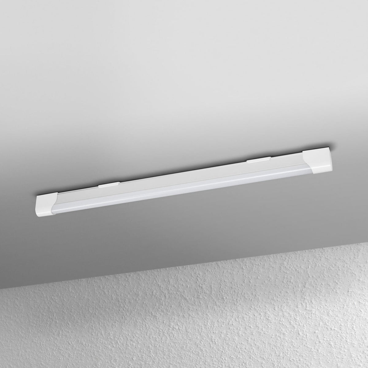 LED-lyslist VALUE BATTEN aluminium 63 cm 10W 4000K detalj