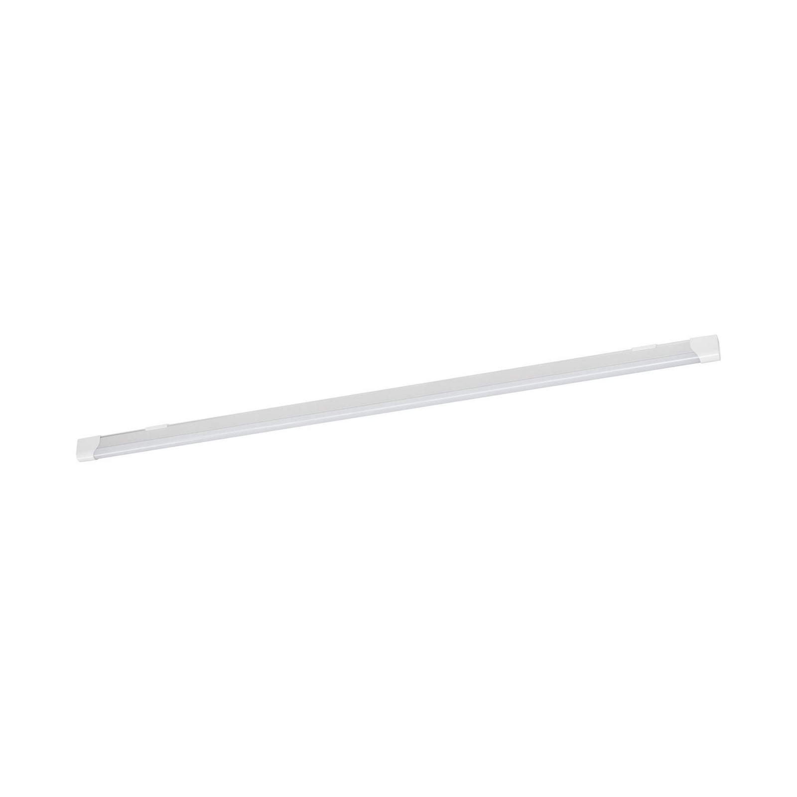 LED-lyslist VALUE BATTEN sølv 123 cm 20W 4000K forfra