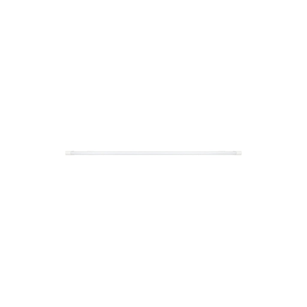 LED-lyslist VALUE BATTEN sølv 123 cm 20W 4000K nærbilde av lysdiffusor